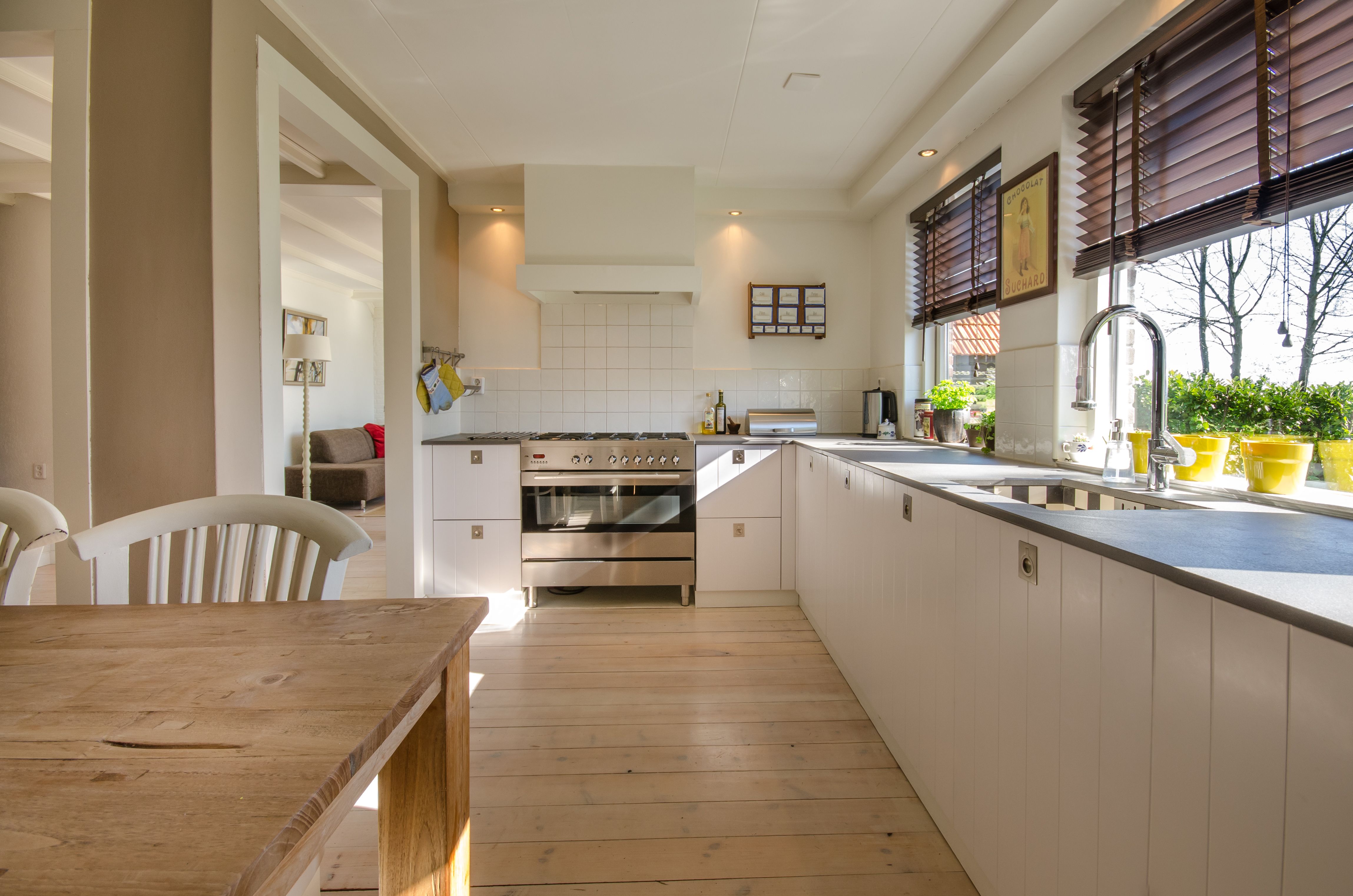 Immaculate kitchen cleaned by Sagal Green